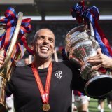 Ou s'inscrira l'avenir de Fabio Celestini la saison prochaine? KEYSTONE/TIL BUERGY